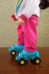 Galoob - Bouncin' Kids - Skatin' Kid and her Beach Chair - Doll